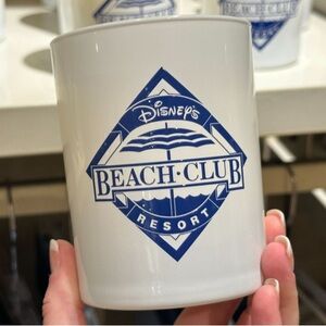 Disney Parks 2026 Disney World Beach Club Resort Scented Candle New
